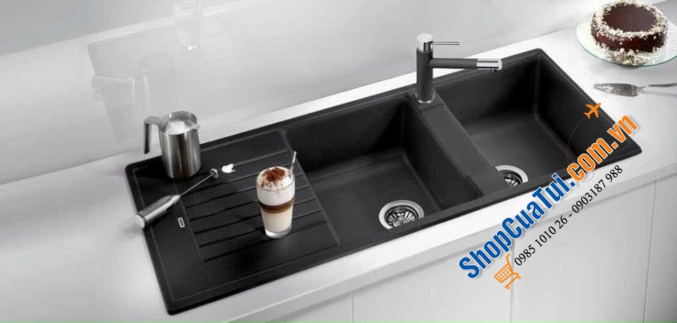 Bồn Rửa Bát Blanco - Made in Germany - Bồn rửa chén siêu xịn, siêu sang, siêu bền from Đức