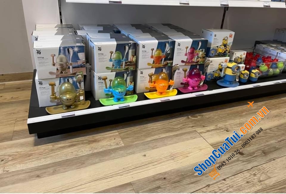 SET ĐỰNG TRỨNG LUỘC WMF KÈM BÚA ĐẬP