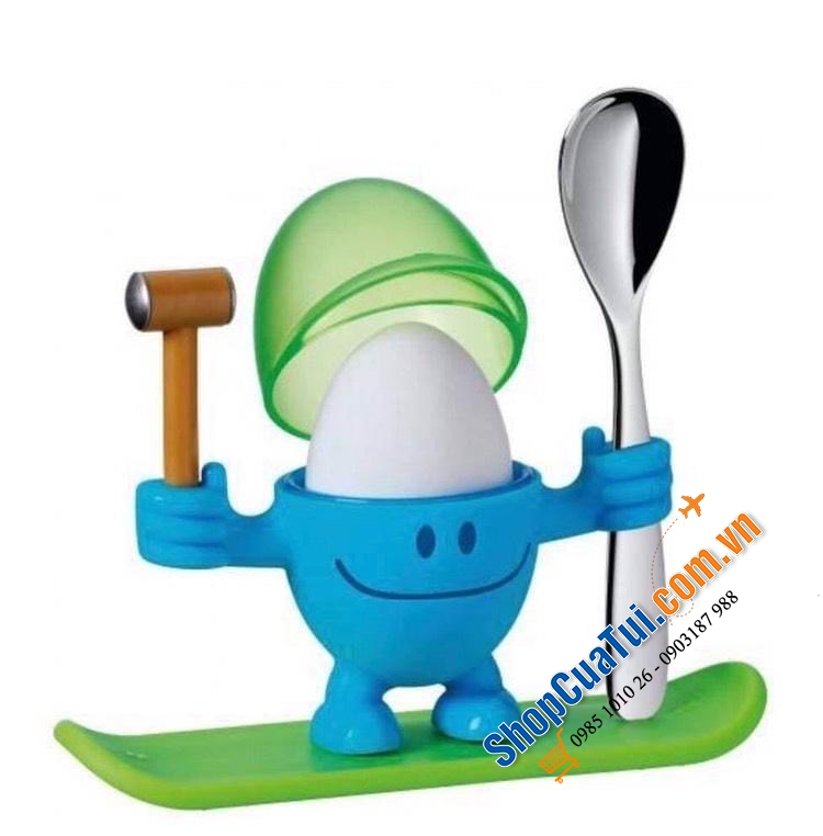 SET ĐỰNG TRỨNG LUỘC WMF KÈM BÚA ĐẬP