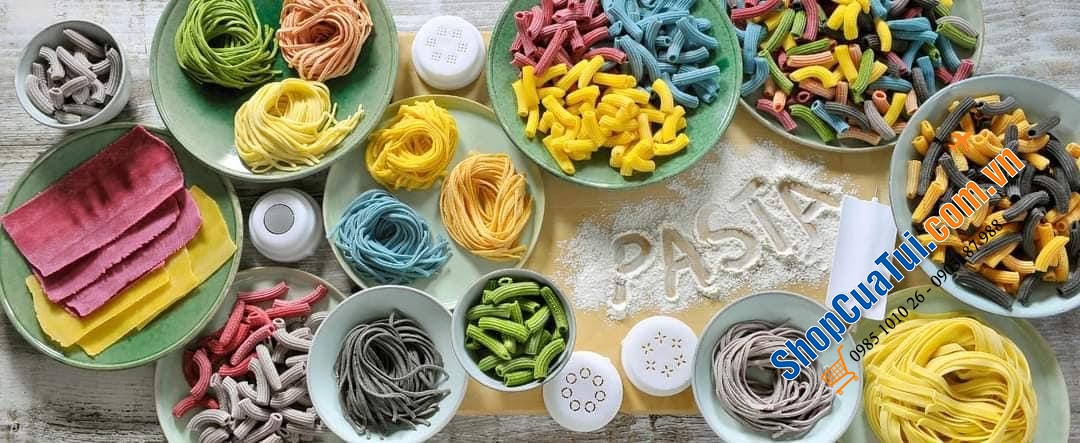 Máy Làm nui bún mì tại nhà đơn giản và sạch với Philips - Viva Collection Pasta and Noodle Maker HR2345/19