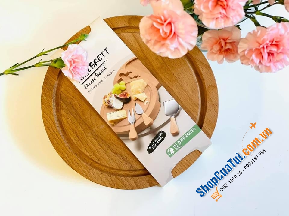 KHAY ĐỰNG CHEESE 100% CHẤT LIỆU TỪ GỖ, CÓ THỂ GẬP GỌN.