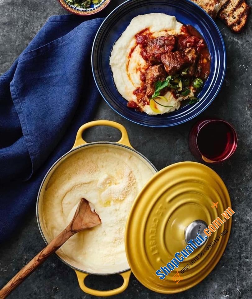 NỒI Le Creuset 20 cm màu VÀNG CHANH