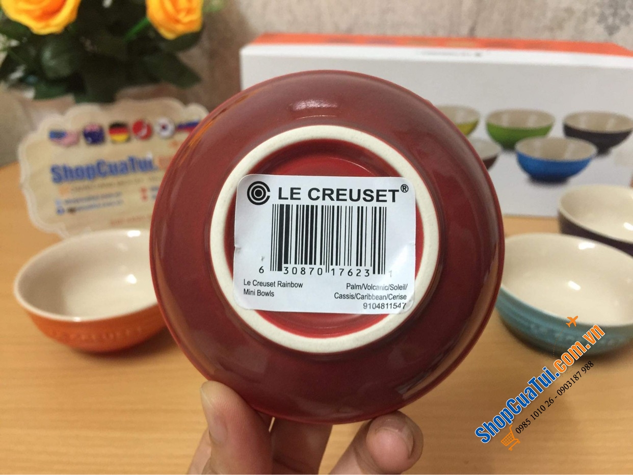 SET 7 BÁT NƯỚC CHẤM LE CREUSET