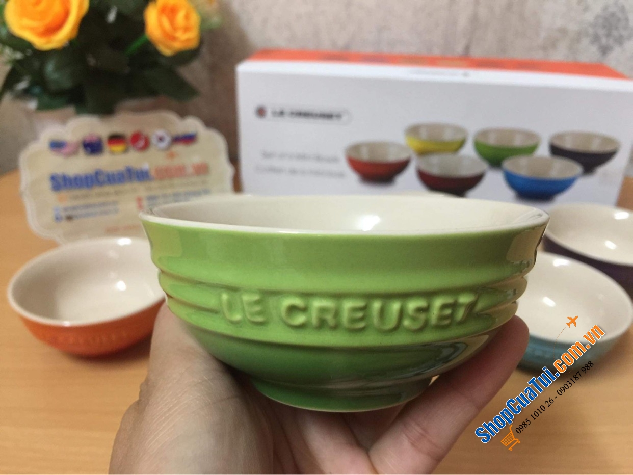 SET 7 BÁT NƯỚC CHẤM LE CREUSET