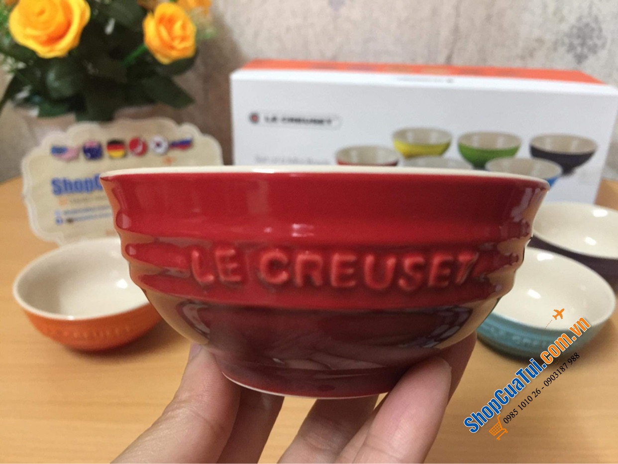 SET 7 BÁT NƯỚC CHẤM LE CREUSET