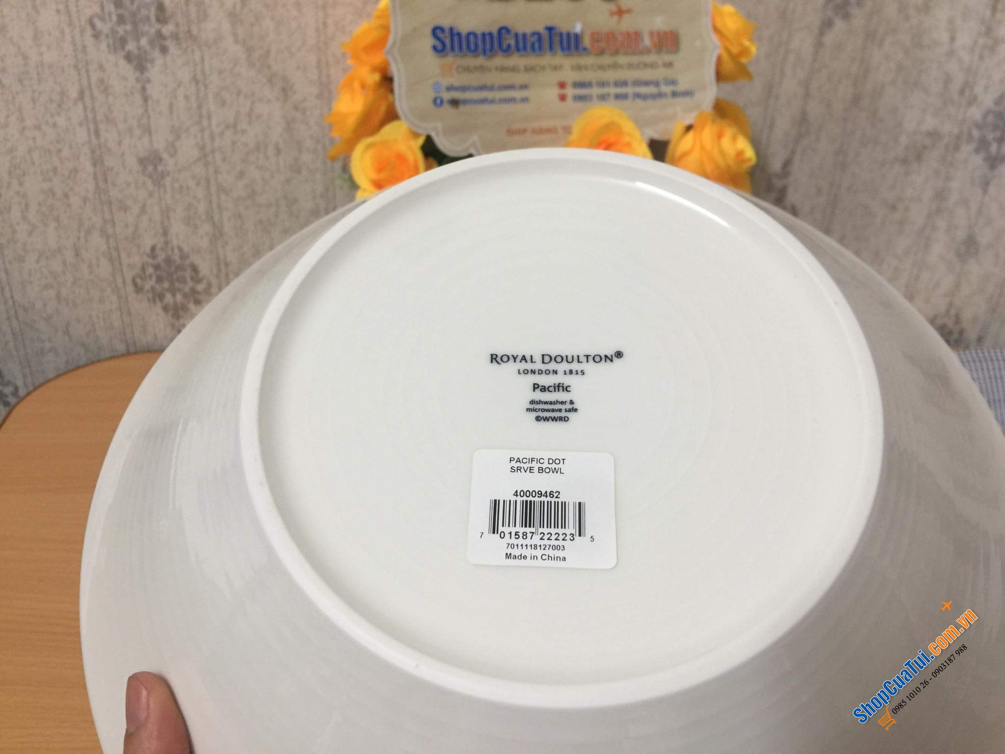 Sét Tô Đĩa Bát ăn cơm thương hiệu Royal Doulton của UK từ năm 1815 - Mỗi bát là 1 sắc thái, 1 thiết kế, 1 nghệ thuật.