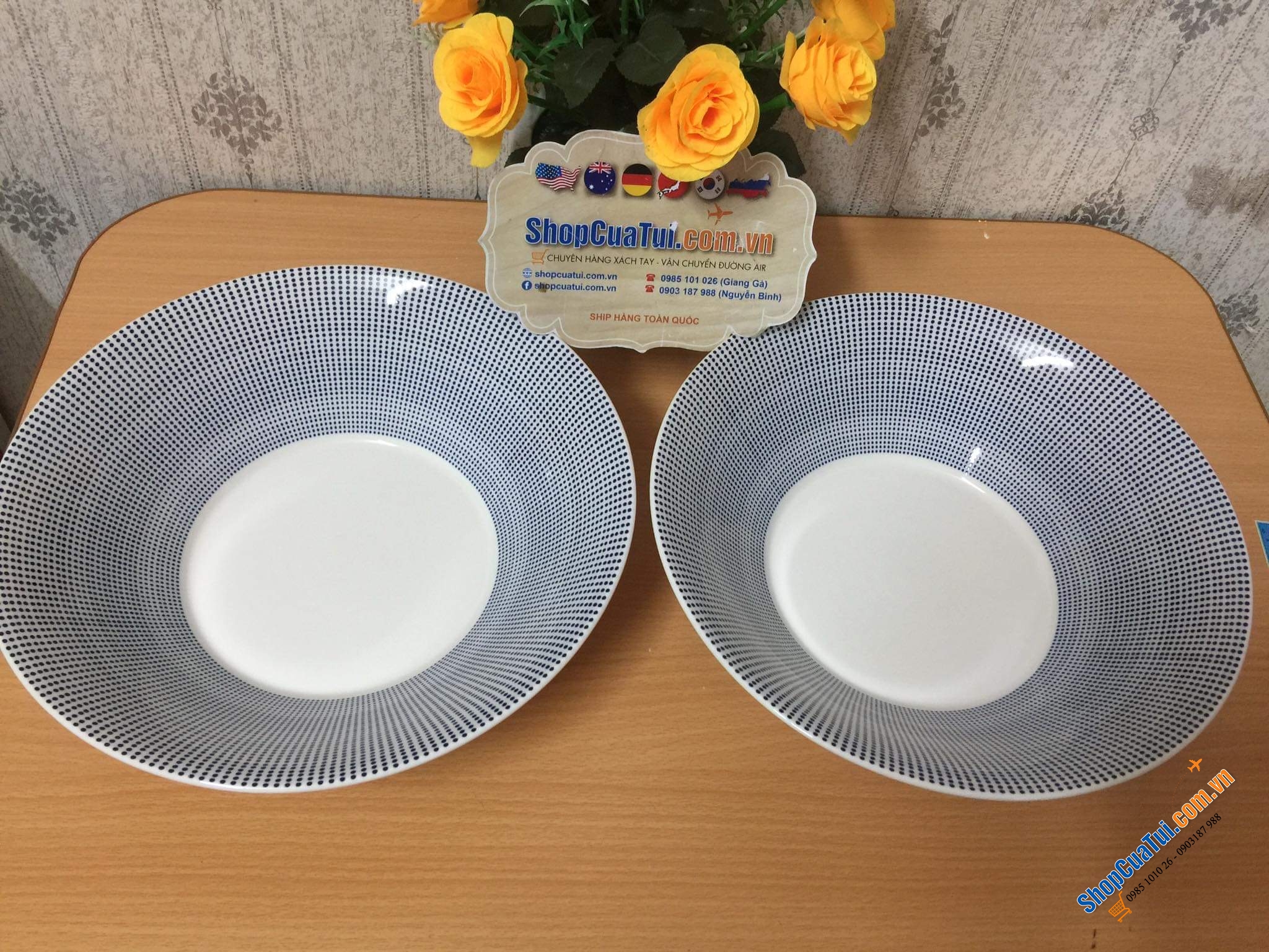 Sét Tô Đĩa Bát ăn cơm thương hiệu Royal Doulton của UK từ năm 1815 - Mỗi bát là 1 sắc thái, 1 thiết kế, 1 nghệ thuật.