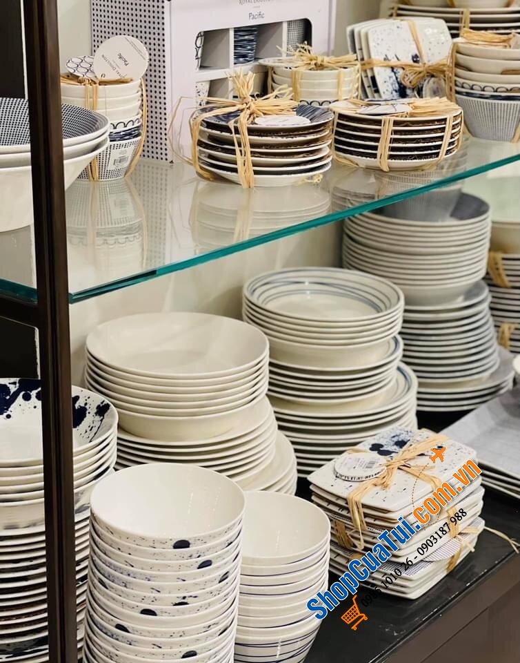 Sét Tô Đĩa Bát ăn cơm thương hiệu Royal Doulton của UK từ năm 1815 - Mỗi bát là 1 sắc thái, 1 thiết kế, 1 nghệ thuật.