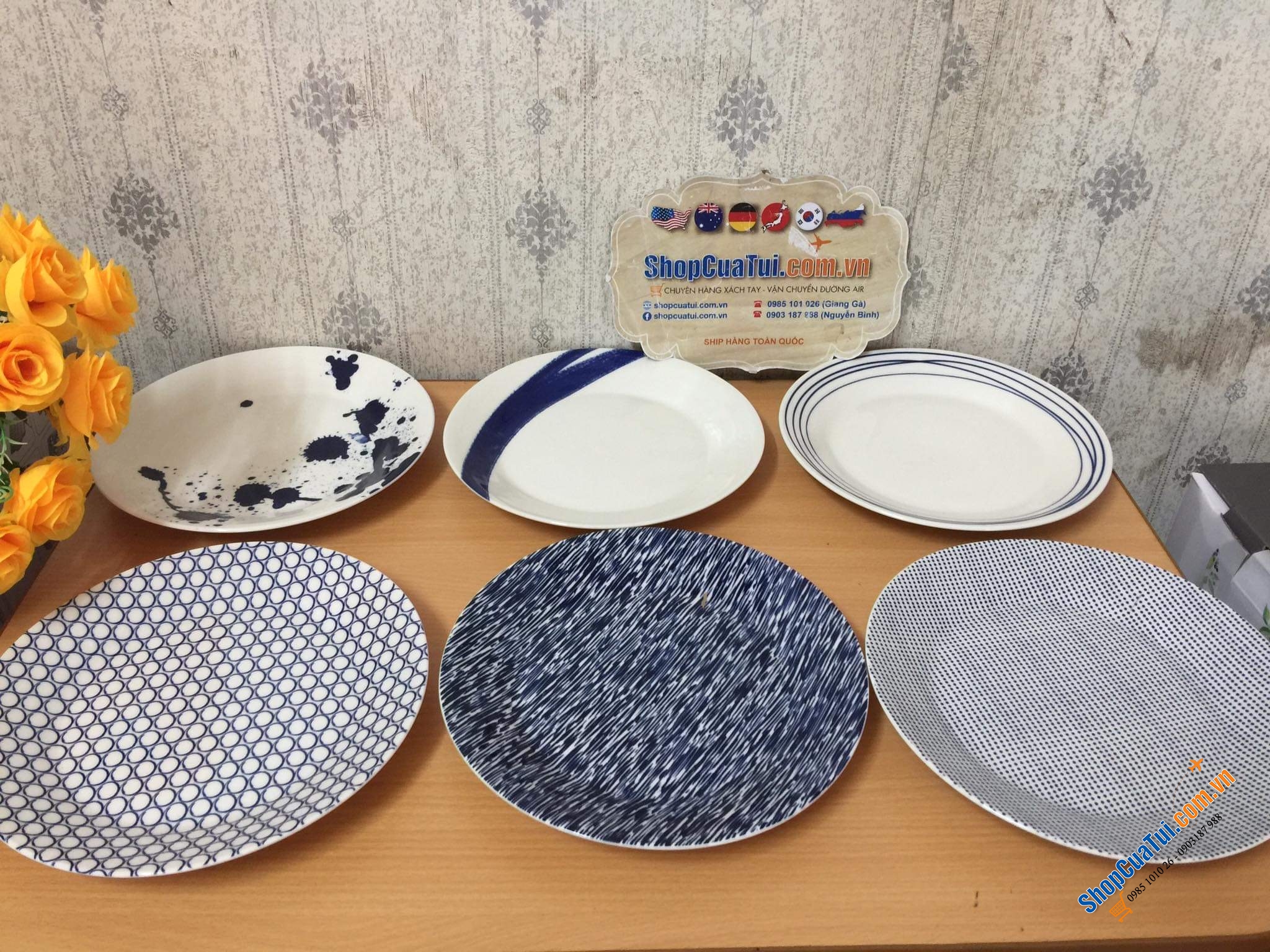 Sét Tô Đĩa Bát ăn cơm thương hiệu Royal Doulton của UK từ năm 1815 - Mỗi bát là 1 sắc thái, 1 thiết kế, 1 nghệ thuật.