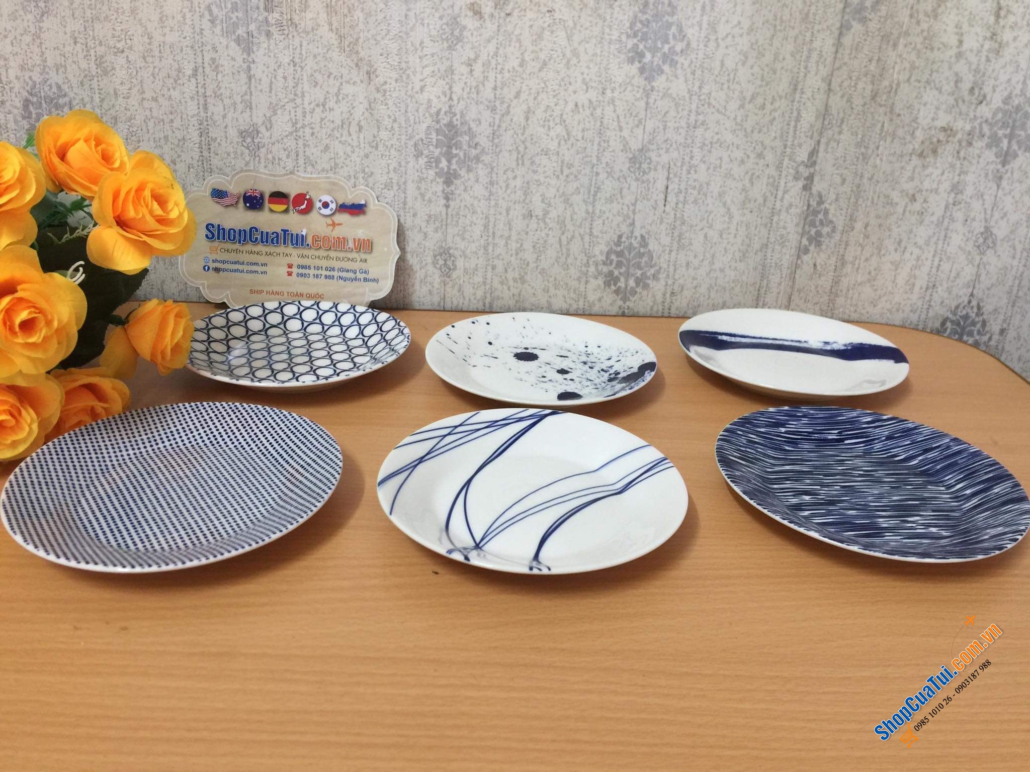 Sét Tô Đĩa Bát ăn cơm thương hiệu Royal Doulton của UK từ năm 1815 - Mỗi bát là 1 sắc thái, 1 thiết kế, 1 nghệ thuật.
