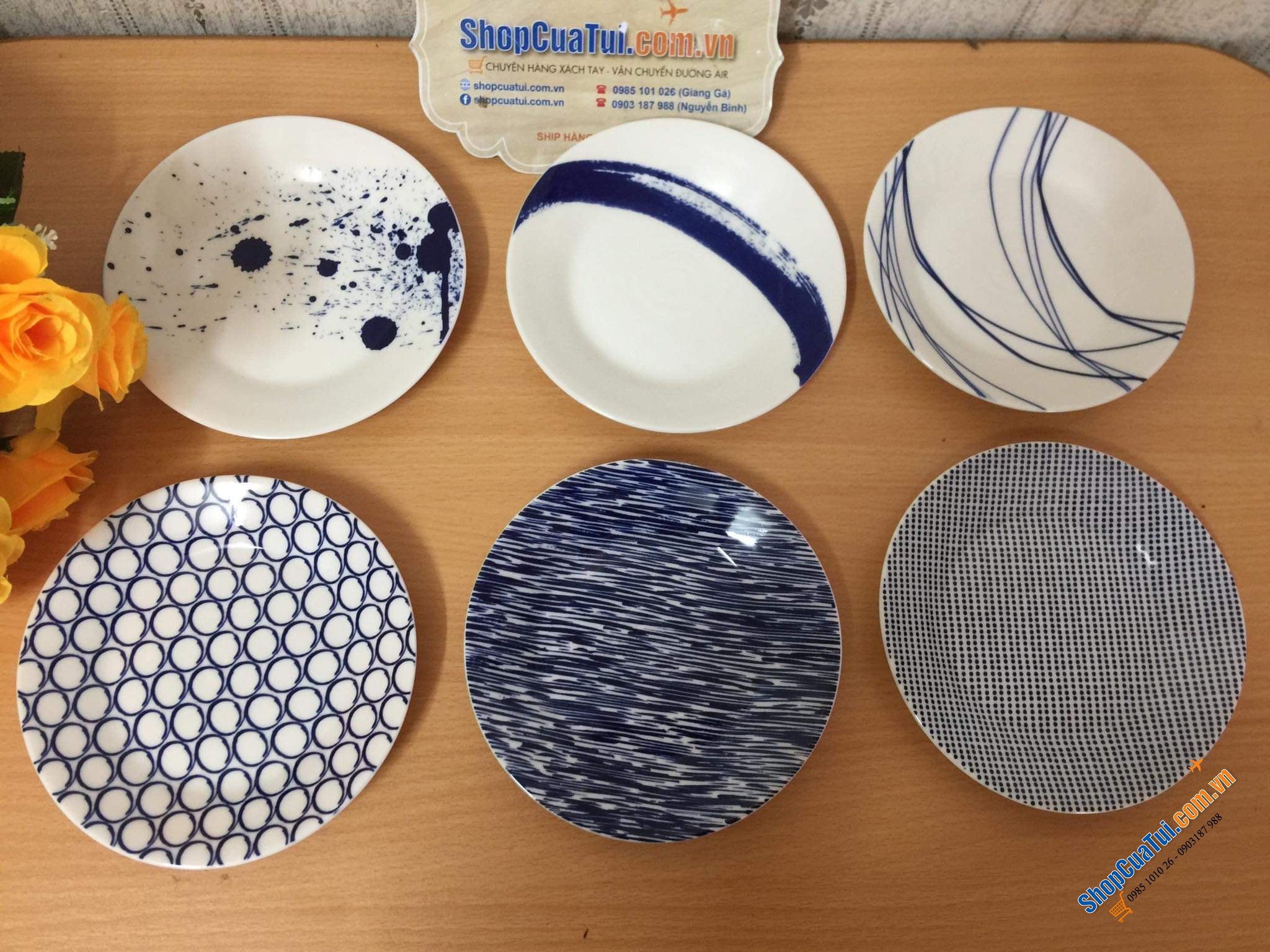 Sét Tô Đĩa Bát ăn cơm thương hiệu Royal Doulton của UK từ năm 1815 - Mỗi bát là 1 sắc thái, 1 thiết kế, 1 nghệ thuật.
