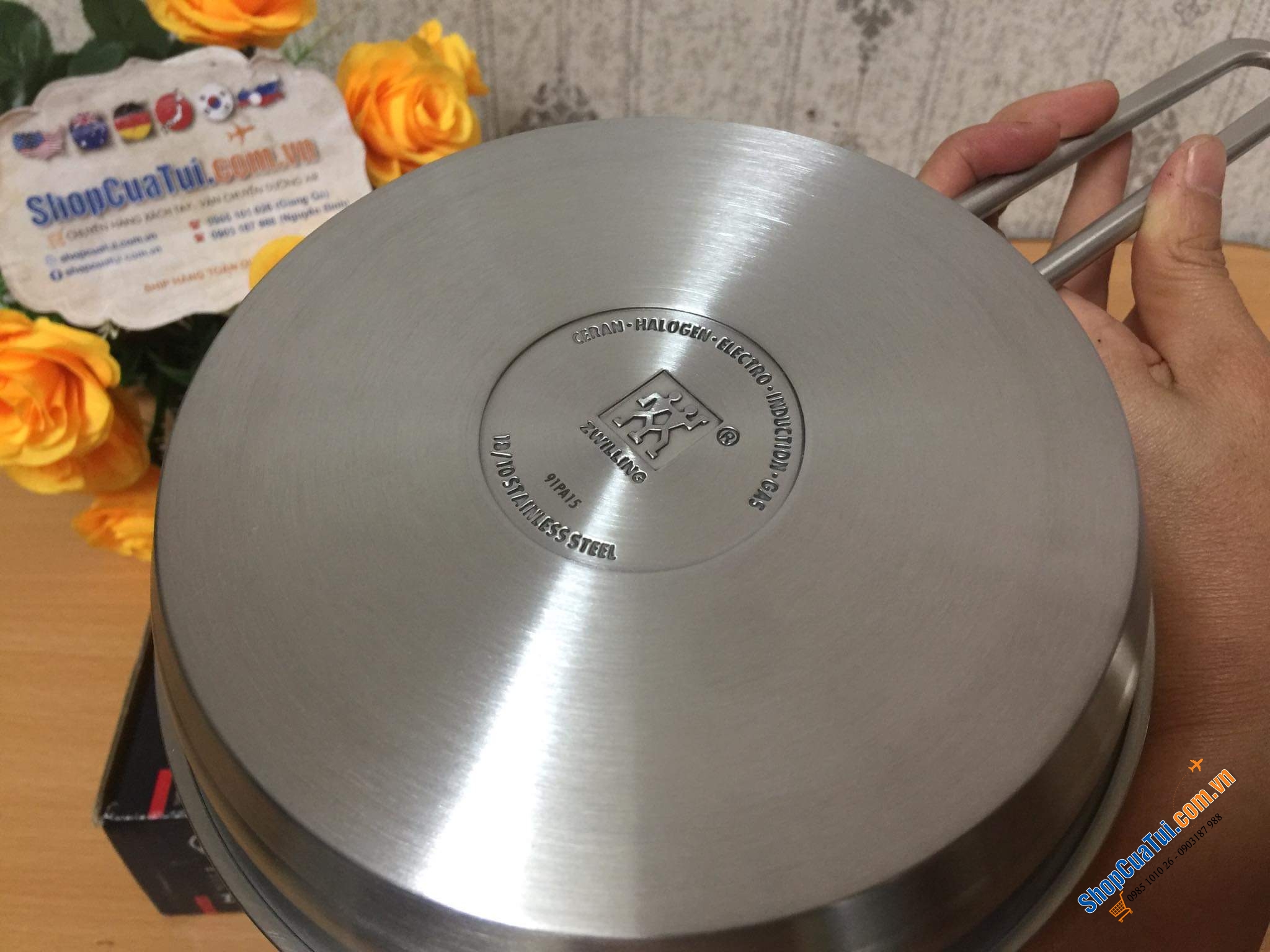 CHẢO ZWILLING PICO 16 CM INOX - KHÔNG CHỐNG DÍNH