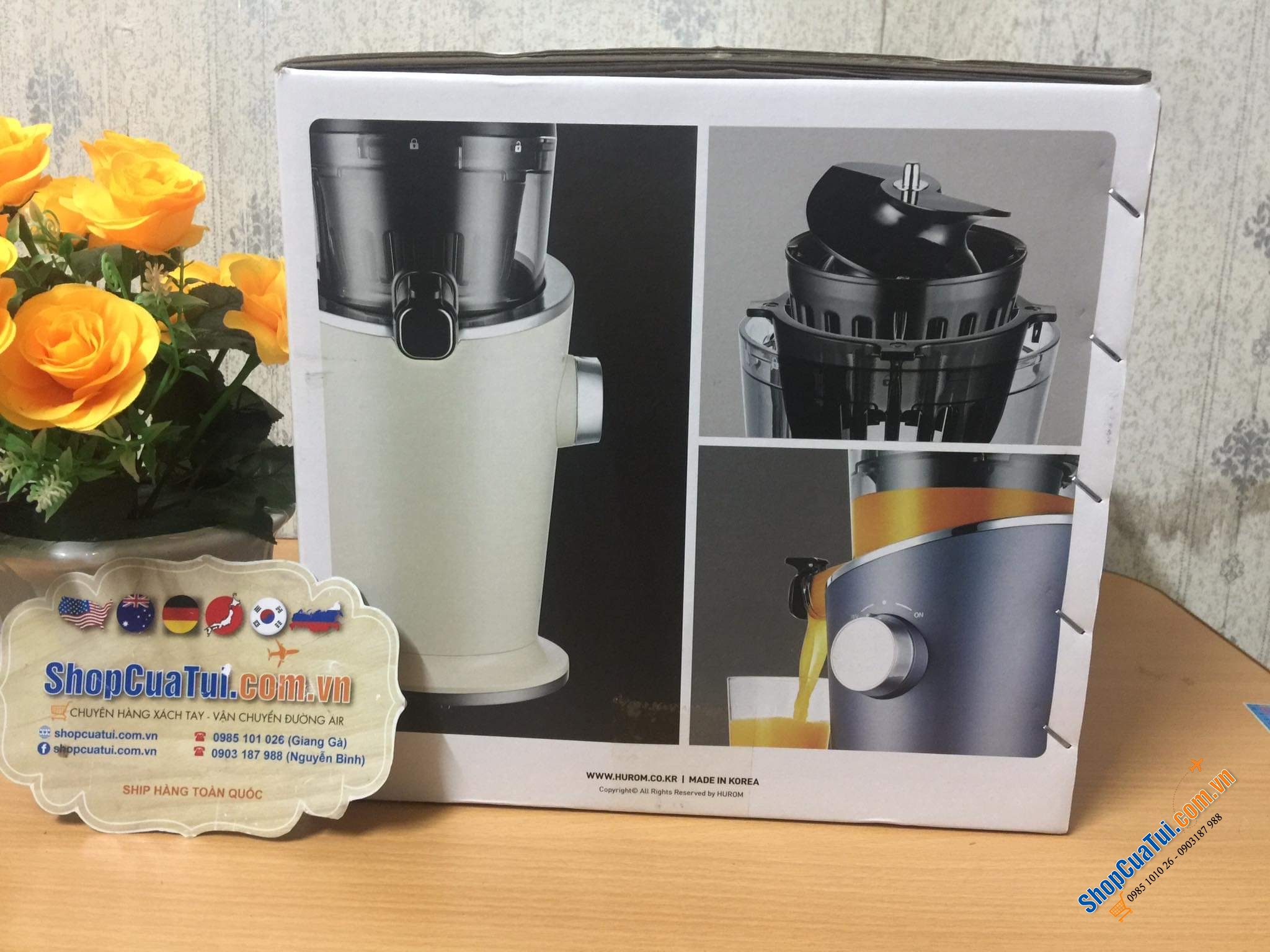 MÁY ÉP CHẬM HUROM DIVA S