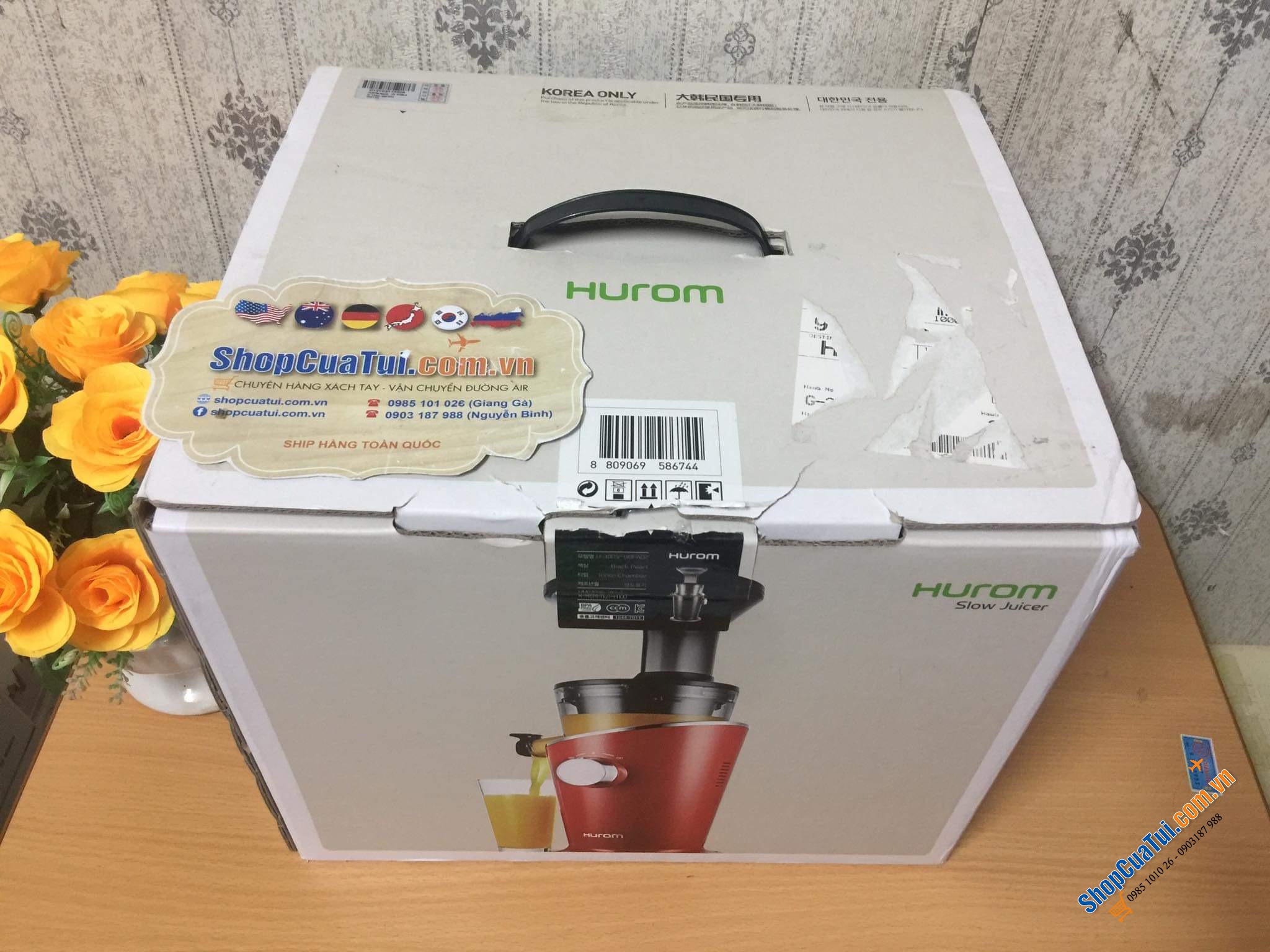 MÁY ÉP CHẬM HUROM DIVA S