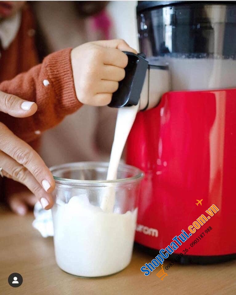 Máy ép chậm HUROM H200 - không cần cắt nhỏ, không cần cho hoa quả vào từ từ - Đỉnh cao trong làng máy ép