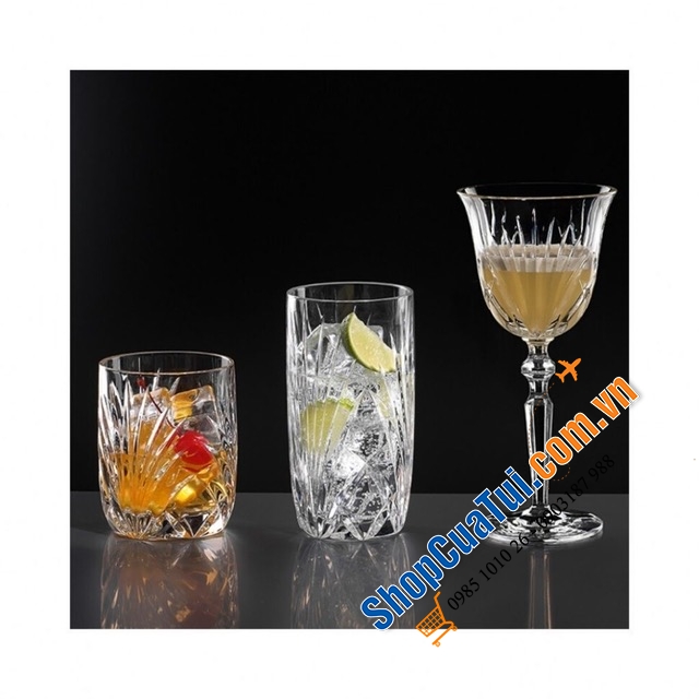 BỘ 6 CỐC PHA LÊ 265ml NACHTMANN PALAIS - Made in Germany