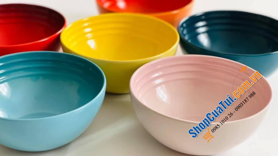 SET 6 BÁT ĂN CƠM CẦU VỒNG LE CREUSET 12 CM