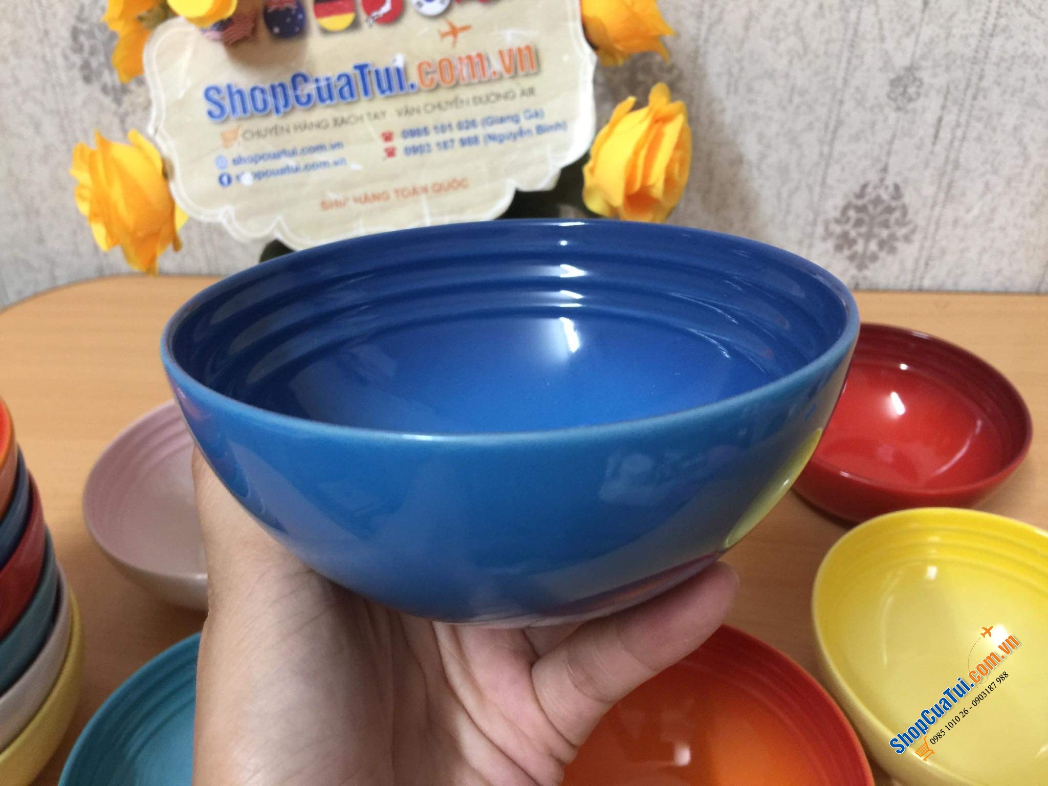 SET 6 BÁT ĂN CƠM CẦU VỒNG LE CREUSET 12 CM