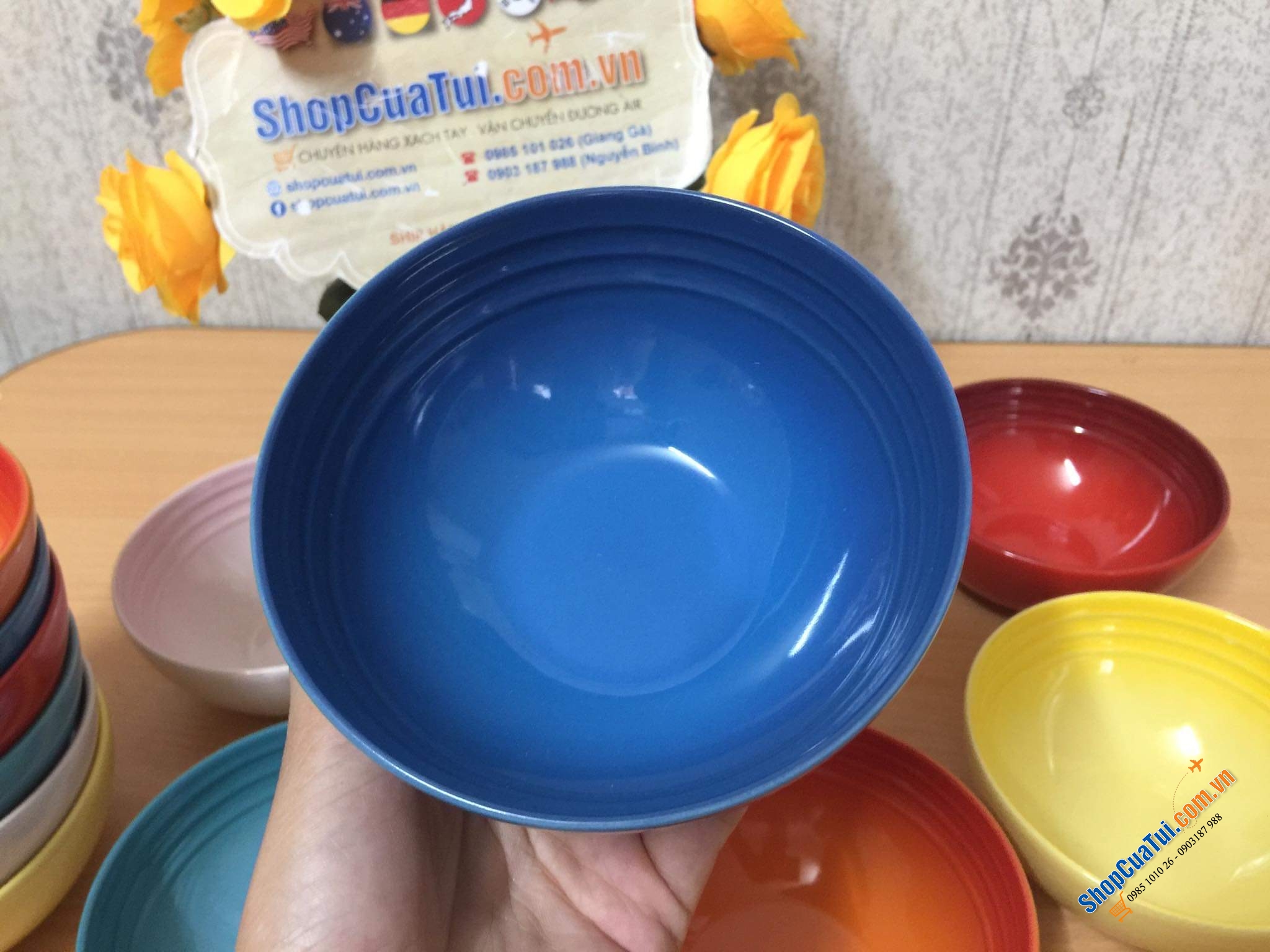 SET 6 BÁT ĂN CƠM CẦU VỒNG LE CREUSET 12 CM