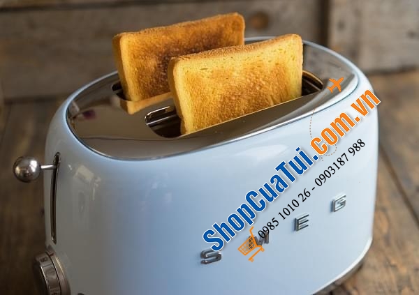 Máy nướng bánh mì SMEG TSF02RDEU MÀU ĐỎ - SIÊU PHẨM CHO BỮA SÁNG NGON - BỔ DƯỠNG - TIỆN LỢI