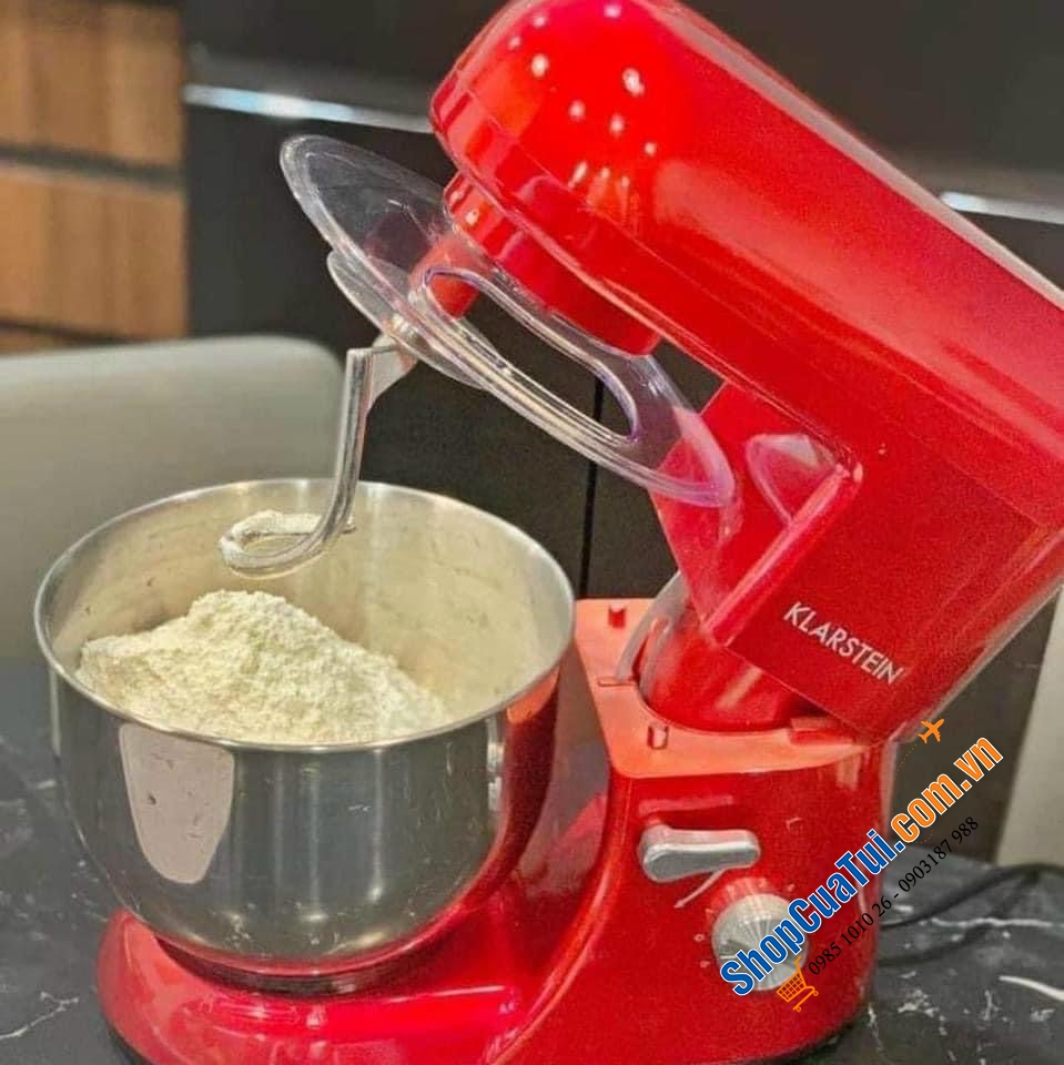 TRỘN BỘT ĐA NĂNG KLARSTEIN ROSSA MÀU ĐỎ