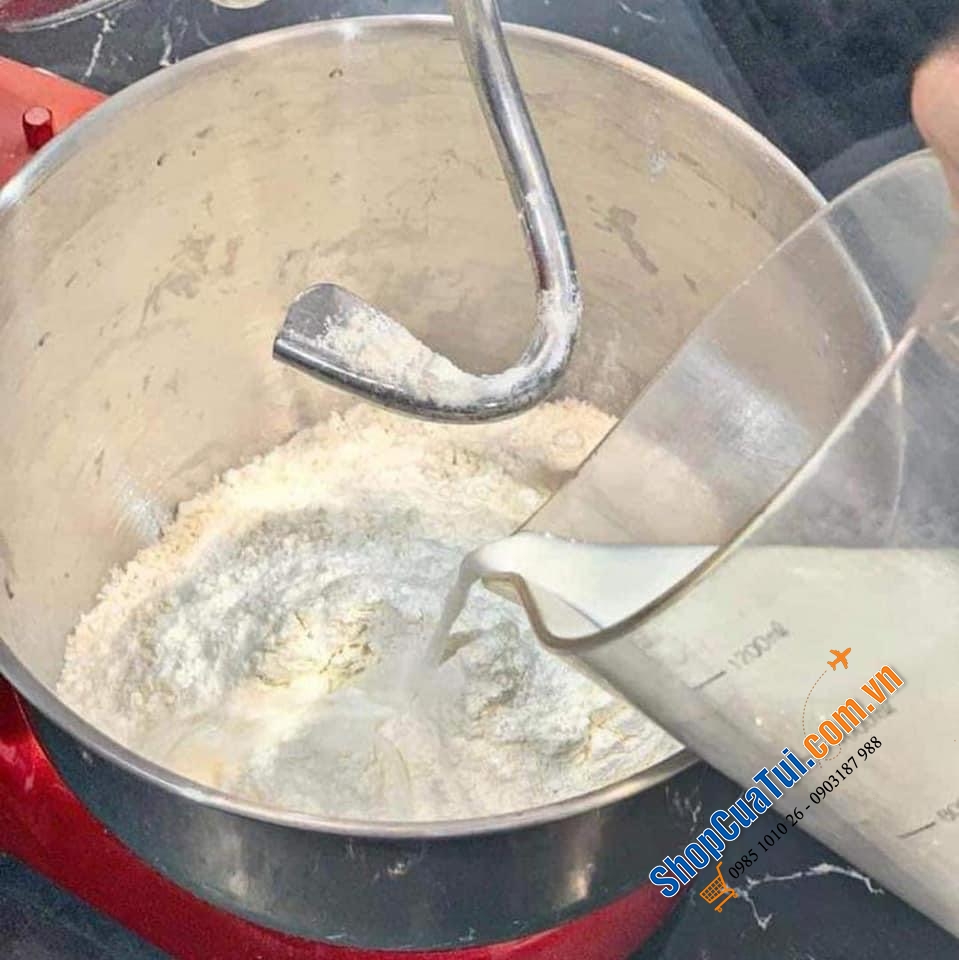 TRỘN BỘT ĐA NĂNG KLARSTEIN ROSSA MÀU ĐỎ