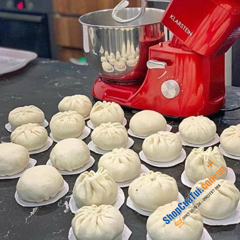 TRỘN BỘT ĐA NĂNG KLARSTEIN ROSSA MÀU ĐỎ