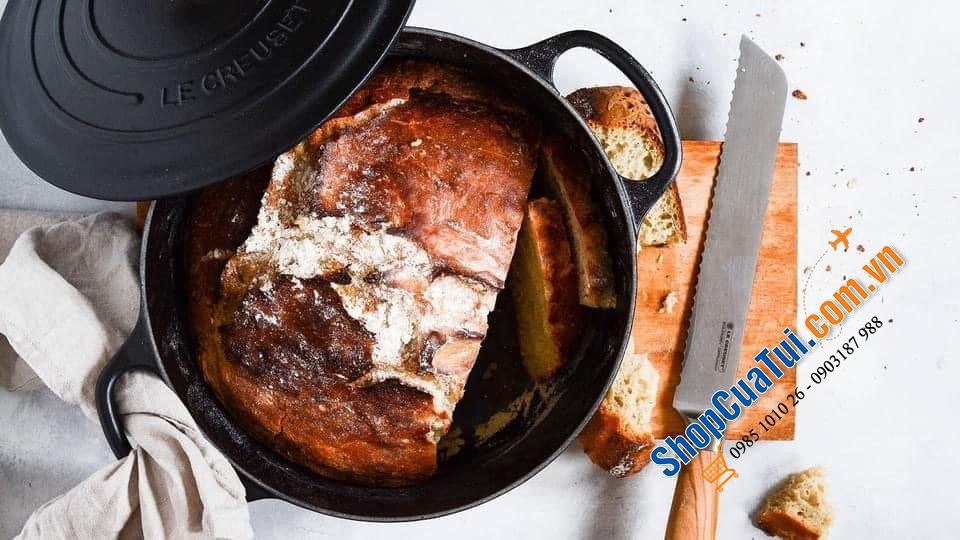 NỒI Le Creuset 18 cm MÀU ĐEN - 1,8 L - Made in France.