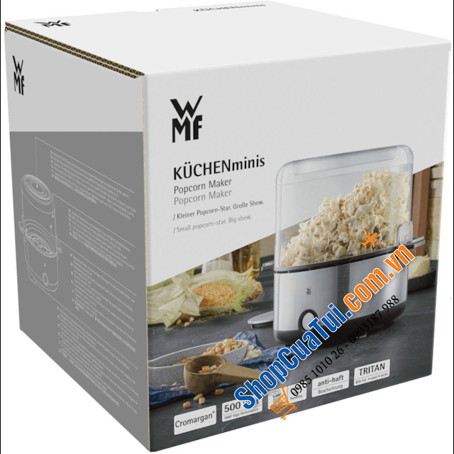 MÁY LÀM BỎNG NGÔ POPCORN WMF