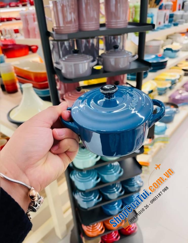 NỒI LE CREUSET GỐM NHŨ MELATIC 10CM