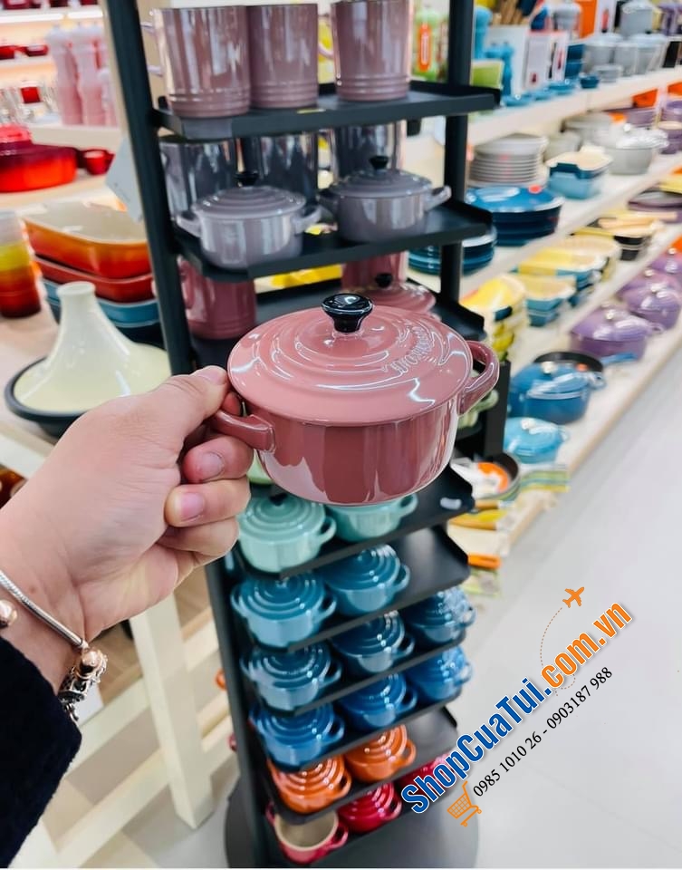 NỒI LE CREUSET GỐM NHŨ MELATIC 10CM