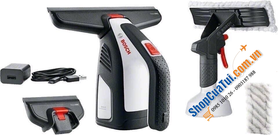 MÁY LAU KÍNH BOSCH – PHÙ HỢP ĐỂ LAU & HÚT SẠCH SẼ CÁC VẾT BỤI BẨN TRÊN CÁC MẶT KÍNH Ô TÔ; CÁC LOẠI CỬA KÍNH; TỦ KÍNH; CÁC LOẠI GƯƠNG; CÁC BỀ MẶT TỦ GỖ; NHỰA…SẠCH TRONG KHÔNG TÌ VẾT CHỈ TRONG 1 NỐT NHẠC.