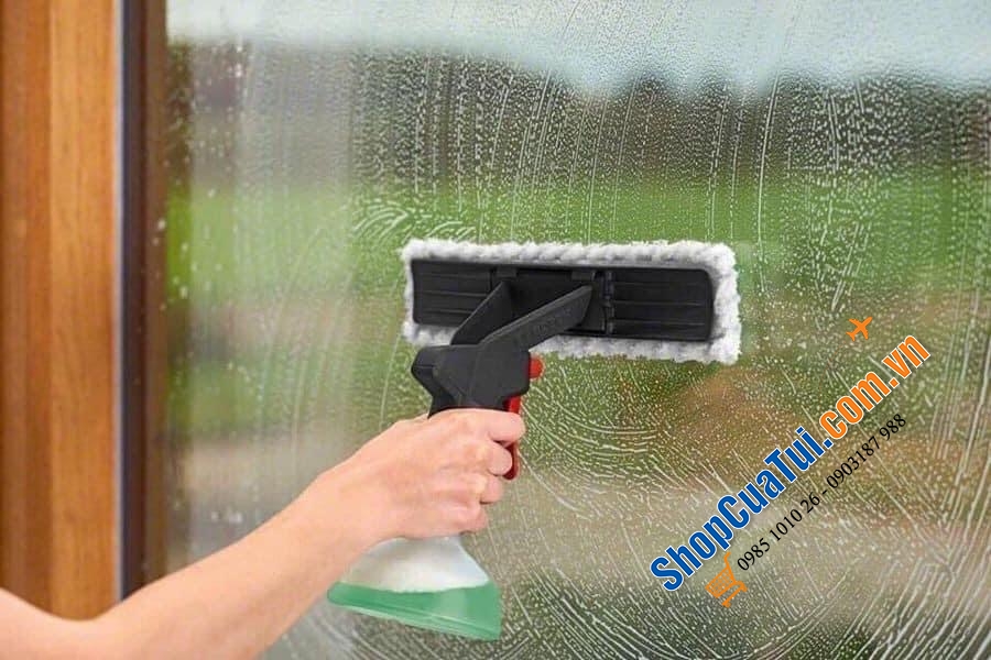 MÁY LAU KÍNH BOSCH – PHÙ HỢP ĐỂ LAU & HÚT SẠCH SẼ CÁC VẾT BỤI BẨN TRÊN CÁC MẶT KÍNH Ô TÔ; CÁC LOẠI CỬA KÍNH; TỦ KÍNH; CÁC LOẠI GƯƠNG; CÁC BỀ MẶT TỦ GỖ; NHỰA…SẠCH TRONG KHÔNG TÌ VẾT CHỈ TRONG 1 NỐT NHẠC.