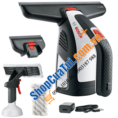 MÁY LAU KÍNH BOSCH – PHÙ HỢP ĐỂ LAU & HÚT SẠCH SẼ CÁC VẾT BỤI BẨN TRÊN CÁC MẶT KÍNH Ô TÔ; CÁC LOẠI CỬA KÍNH; TỦ KÍNH; CÁC LOẠI GƯƠNG; CÁC BỀ MẶT TỦ GỖ; NHỰA…SẠCH TRONG KHÔNG TÌ VẾT CHỈ TRONG 1 NỐT NHẠC.