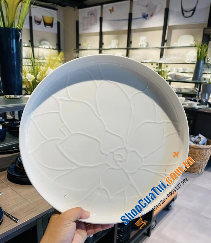 KHAY SỨ CAO CẤP VILLEROY BOCH ITS MY HOME - MADE IN GERMANY. - 34cm