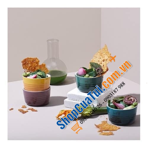 Set 4 Hũ Le creuset 100ml Botanique 8cm
