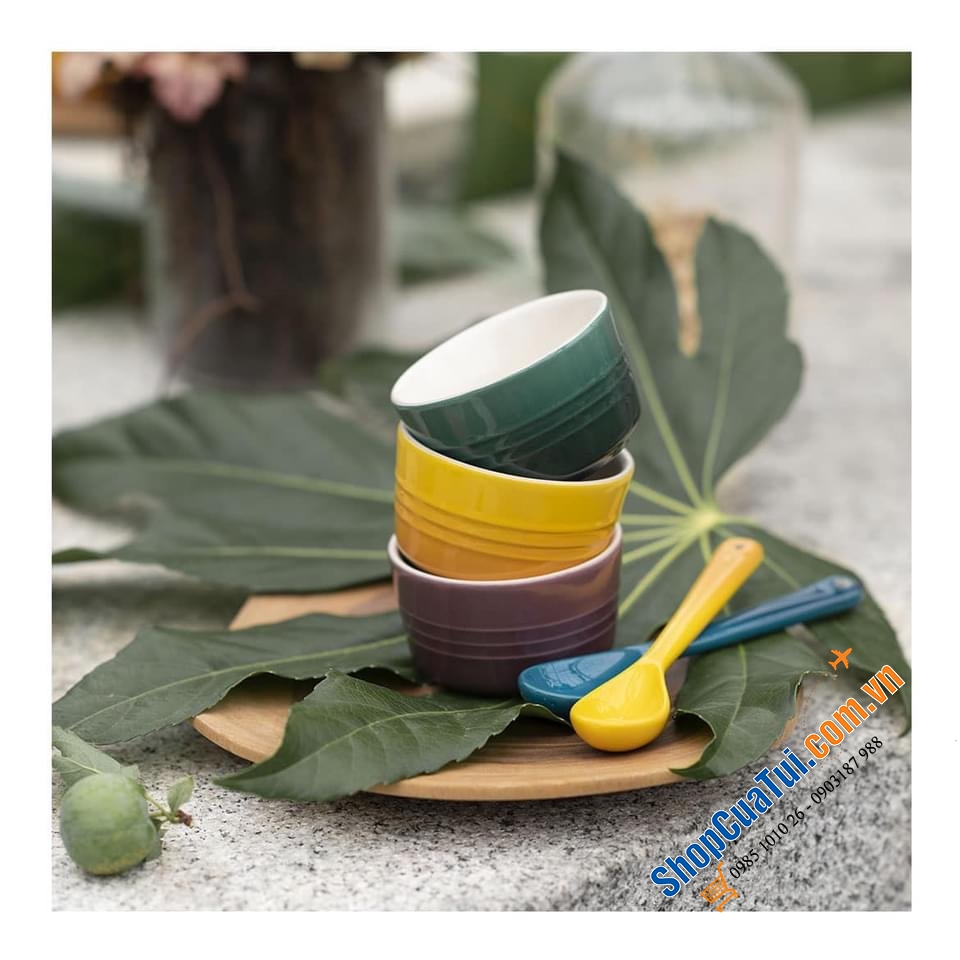 Set 4 Hũ Le creuset 100ml Botanique 8cm