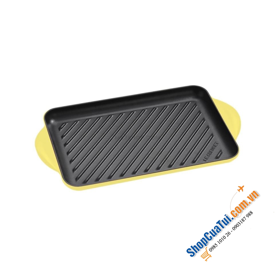 CHẢO - KHAY NƯỚNG LE CREUSET 32x22 cm MÀU VÀNG CHANH