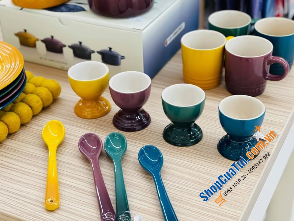 SET 4 CỐC ĐỰNG TRỨNG LE CREUSET BOTANIQUE