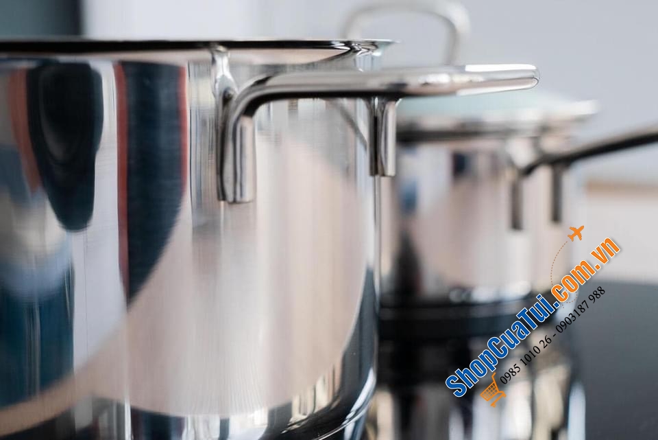 Bộ nồi silit Alicante 4 món kèm chảo.