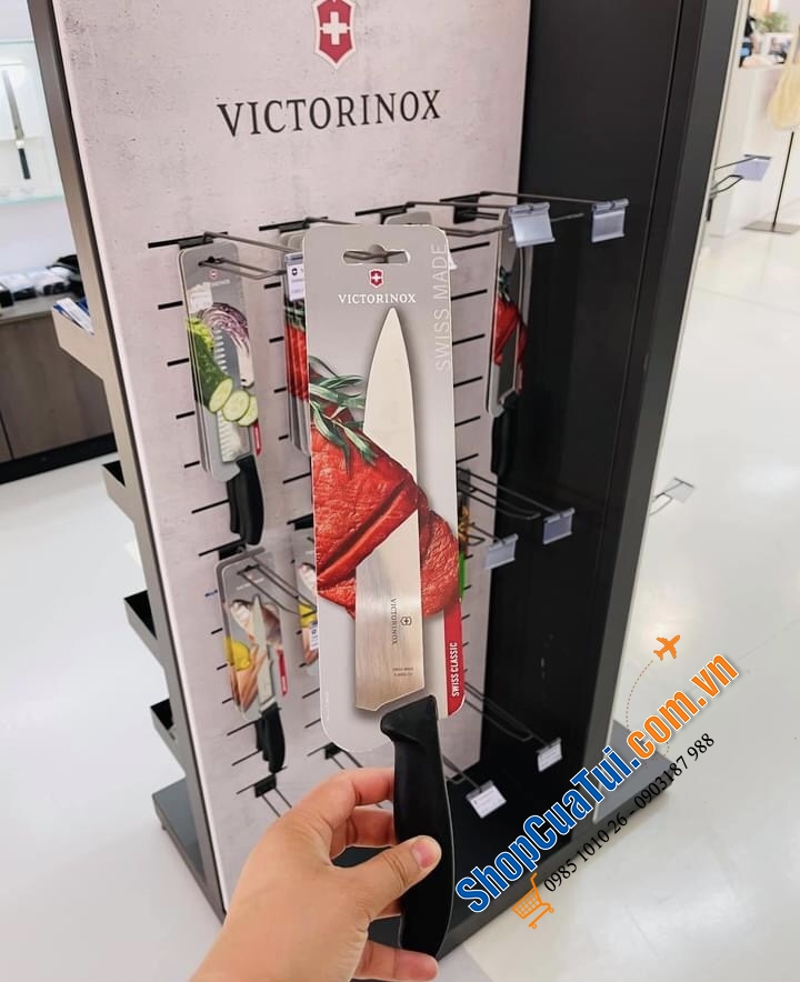 DAO THÁI THỊT VICTORINOX (hình miếng thịt bò).