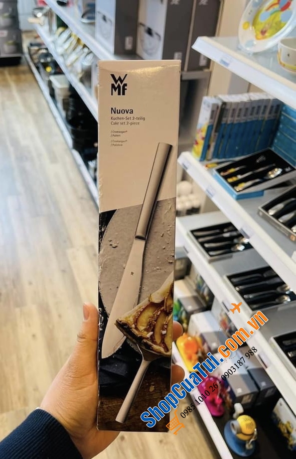 SET DAO VÀ XẺNG CẮT BÁNH CAO CẤP WMF.