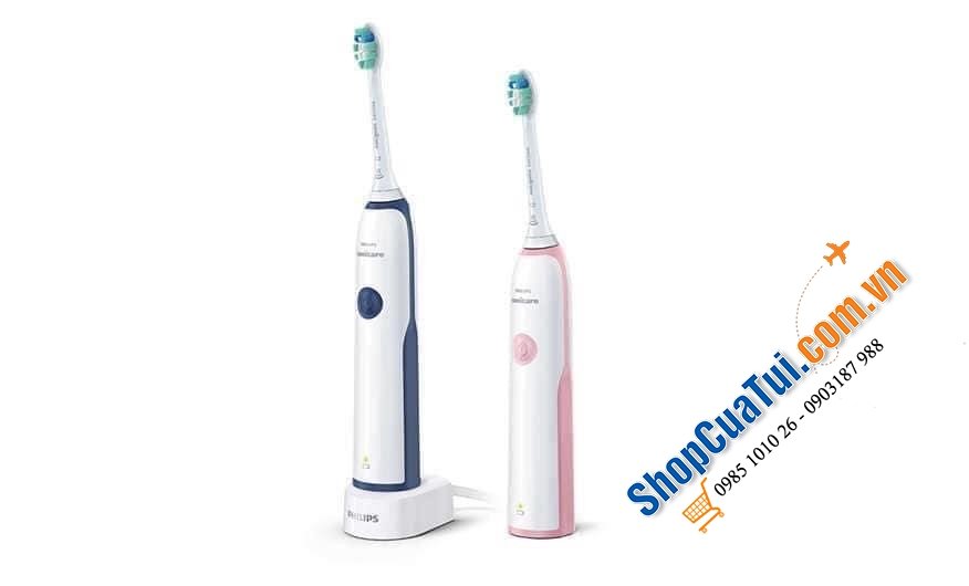 SET 2 BÀN CHẢI ĐIỆN PHILIPS SONICARE DAILYCLEAN 2100 ELECTRIC TOOTHBRUSH