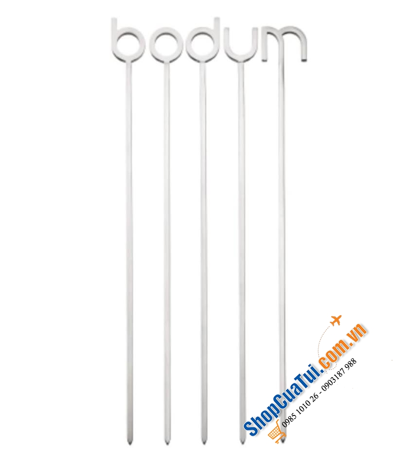 BỘ 5 XIÊN THỊT RAU CỦ INOX BODUM FRYKAT
