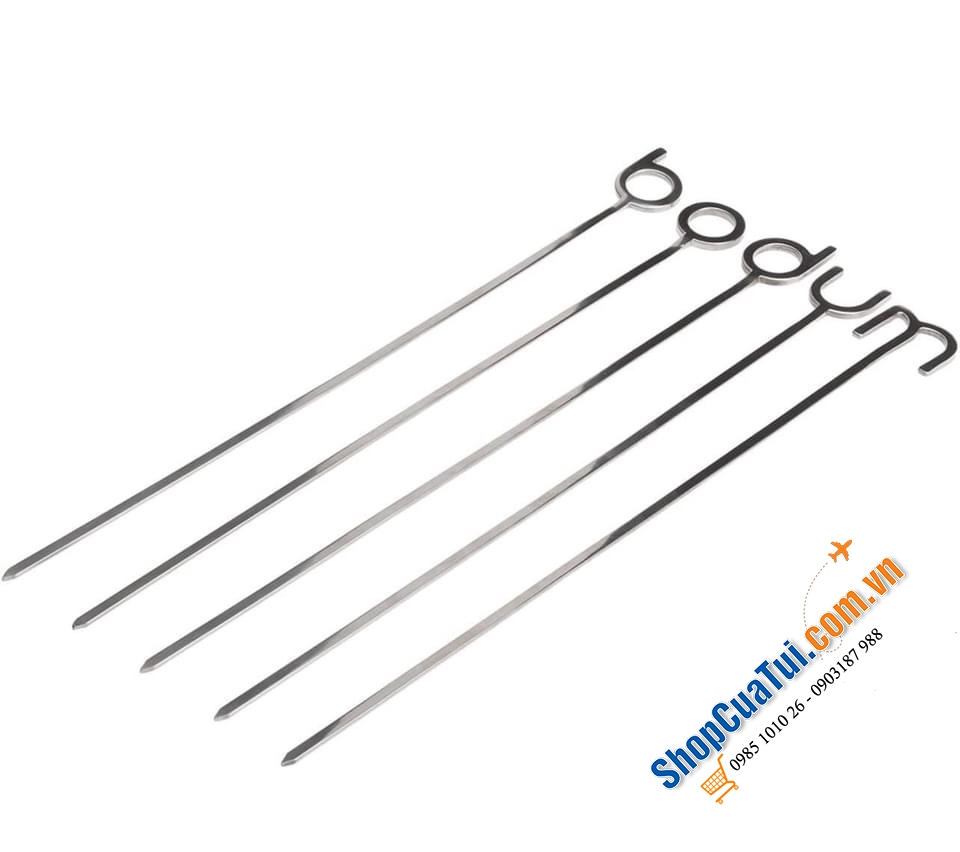 BỘ 5 XIÊN THỊT RAU CỦ INOX BODUM FRYKAT