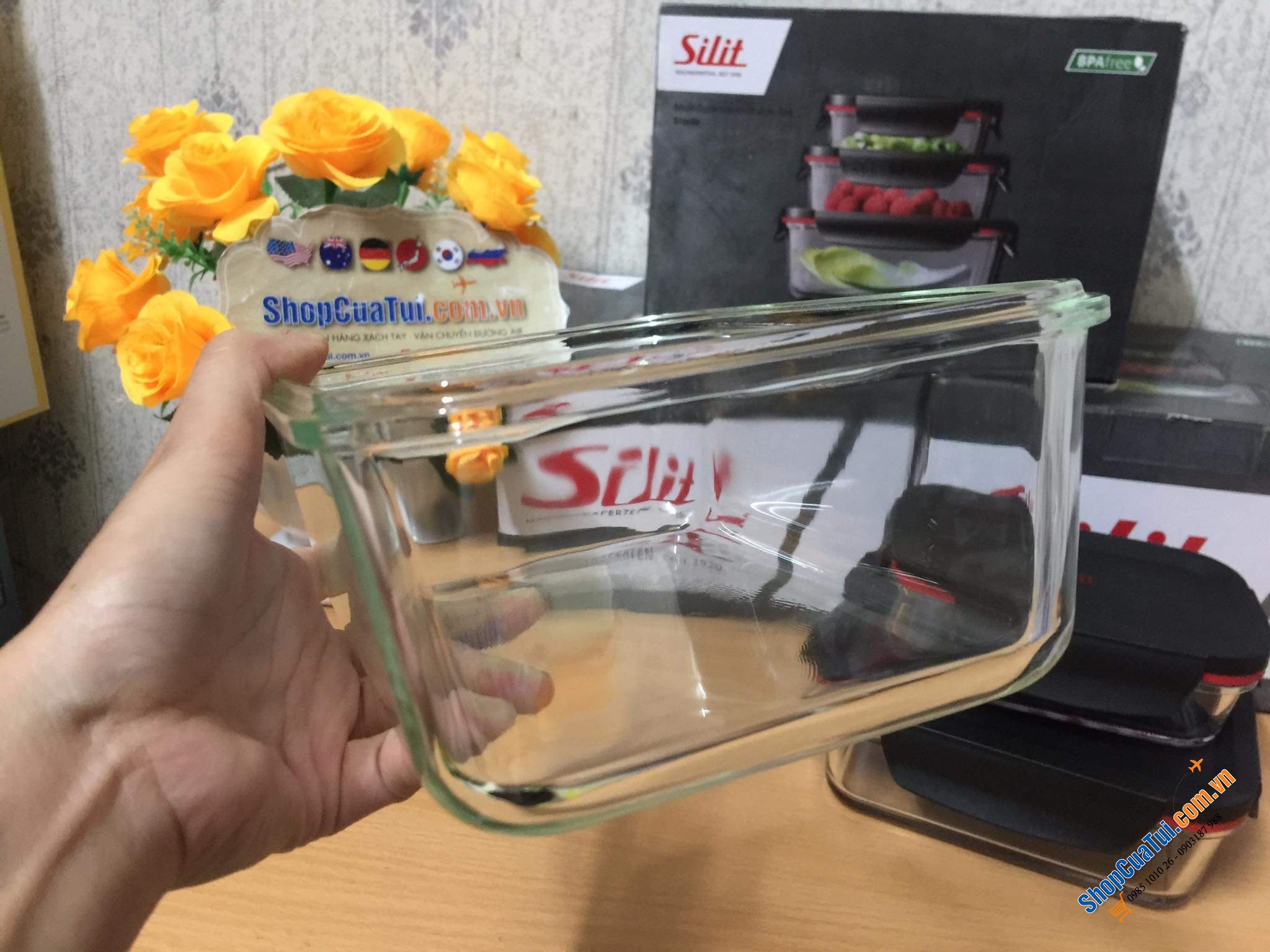 SET 3 HỘP ĐỰNG THỨC ĂN SILIT STORIO.