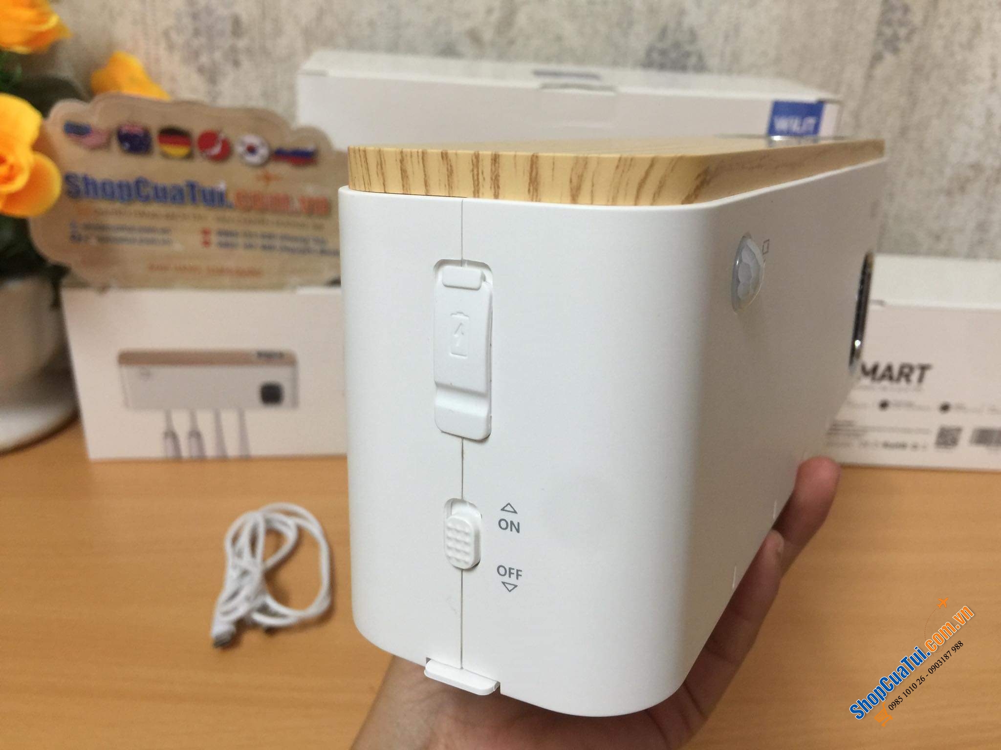 Máy tiệt trùng bàn chải đánh răng thông minh WILIT.