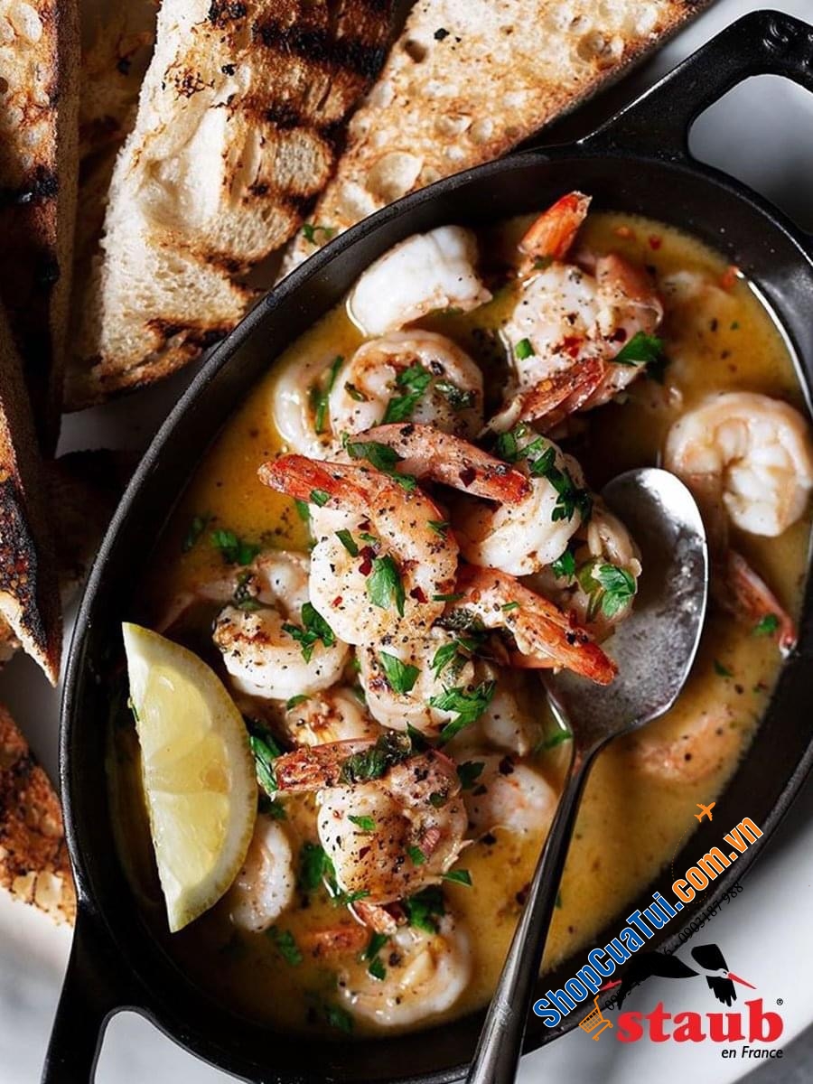 CHẢO NƯỚNG CÓ NẮP STAUB ASSIETTE CHAUDE 23 CM.