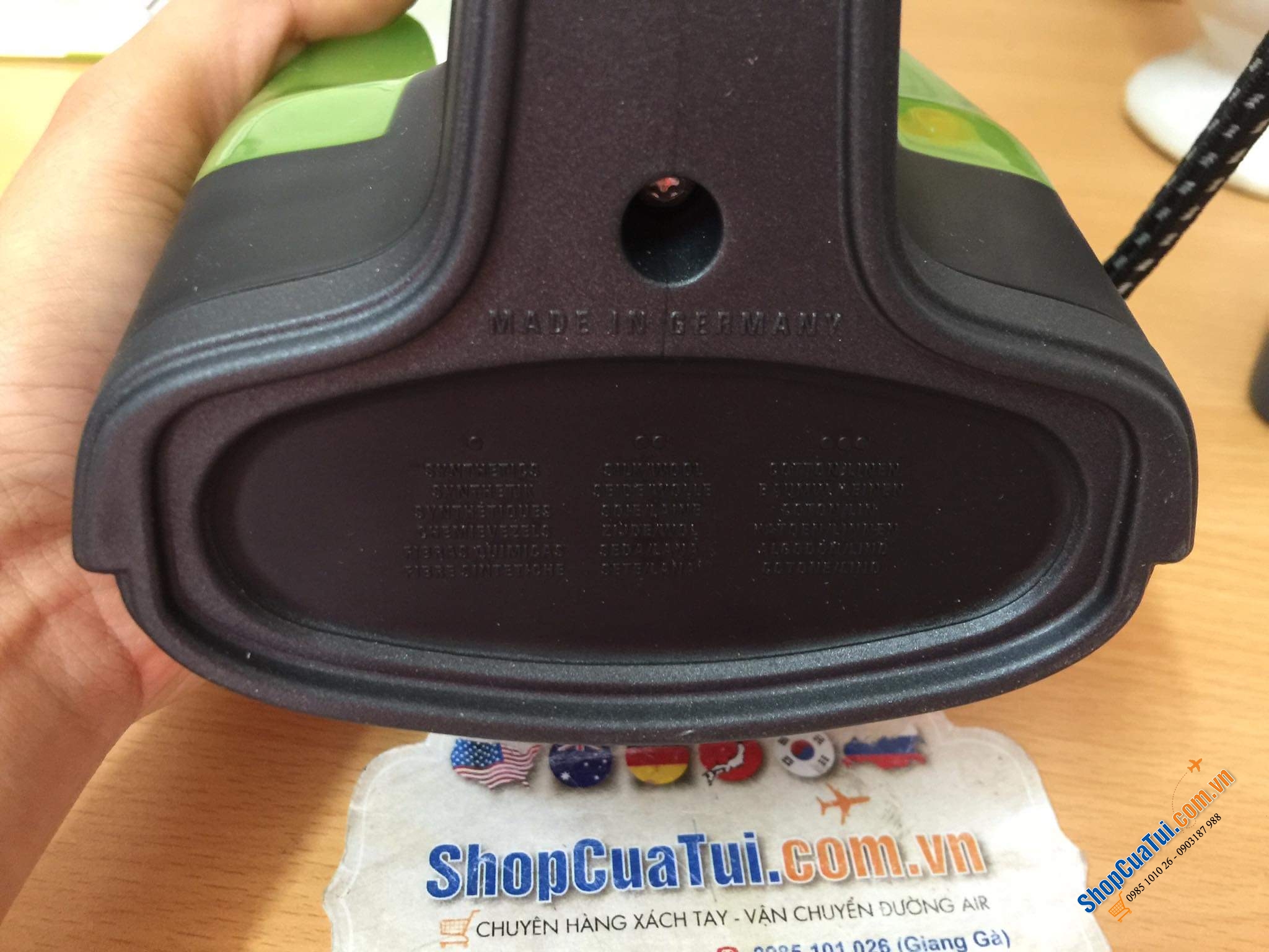 BÀN LÀ ROWENTA ECO DW6010 - MADE IN GERMANY - dòng HIGH PRECISION chất lượng cao công suất 2400w.