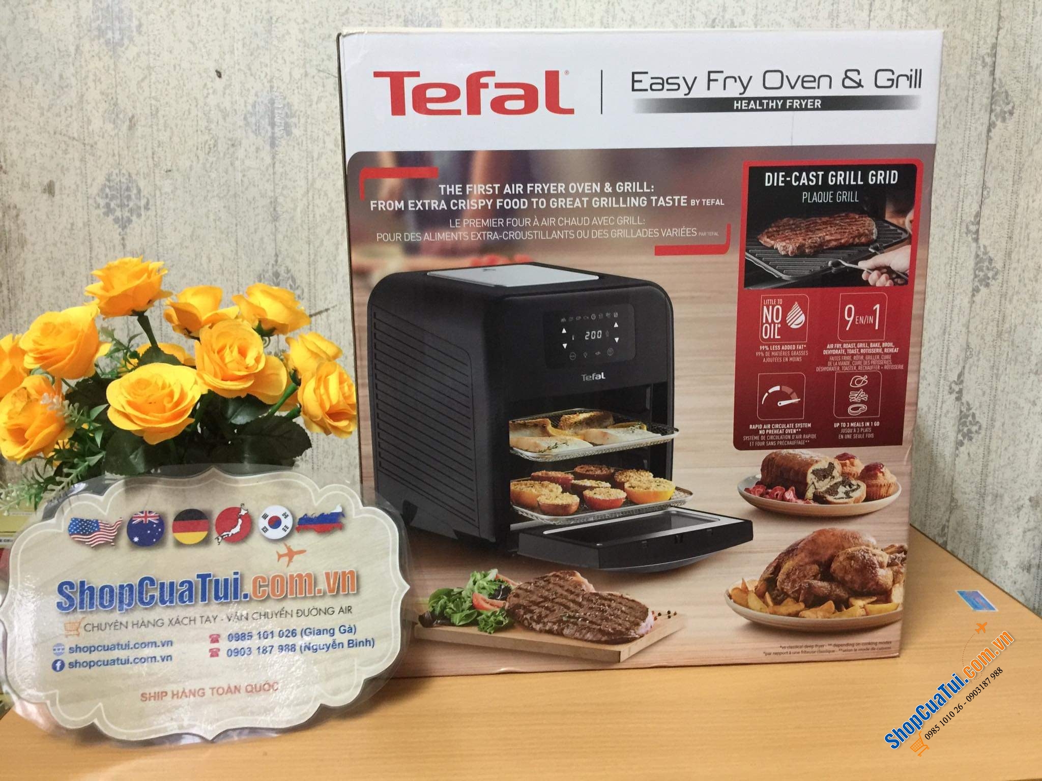 Nồi chiên không dầu Tefal FW5018 11 LÍT